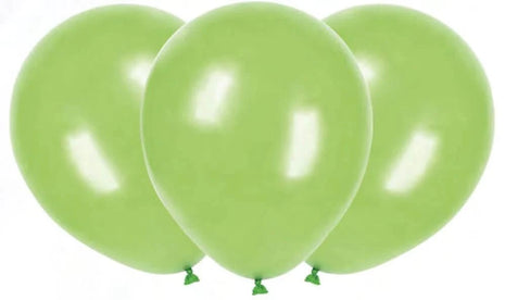 Trico - 12" Mint Latex Balloons (10ct) - SKU:BP-2080 - Mint - UPC:810057951558 - Party Expo