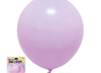 Trico - 12" Pastel Lavender Latex Balloons (10ct) - SKU:BP2401-Lavender - UPC:00810057951855 - Party Expo