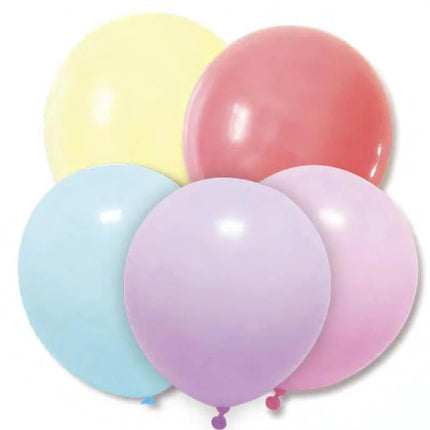 Trico - 12" Pastel Mix Latex Balloons (10ct) - SKU:BP2401-MX - UPC:00810057953545 - Party Expo