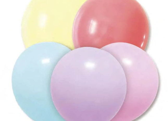 Trico - 12" Pastel Mix Latex Balloons (10ct) - SKU:BP2401-MX - UPC:00810057953545 - Party Expo