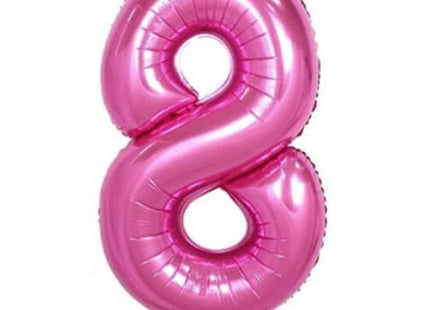 Trico - 34" Number '9' Mylar Balloon - Pink - SKU:BP2304-8 - UPC:00810057950384 - Party Expo