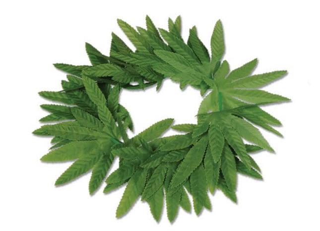 Tropical Fern Leaf Headband - SKU:57409 - UPC:034689574095 - Party Expo