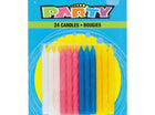 Twist Birthday Candles (24ct) - SKU:1914C - UPC:011179019144 - Party Expo