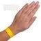 Tyvek Narrow Neon Yellow Paper Wristbands - 500ct - SKU:SU-WRTYE - UPC:Z-WR015392-0004 - Party Expo