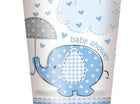 Umbrellaphants Blue 9oz Cups - SKU:41696 - UPC:011179416967 - Party Expo