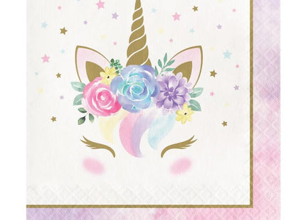 Unicorn Baby - Lunch Napkins (16ct) - SKU: - UPC:039938679798 - Party Expo