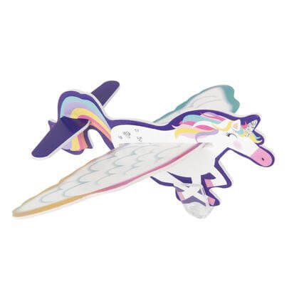 Unicorn Galaxy Birthday Glider Kits - SKU:84737 - UPC:011179847372 - Party Expo