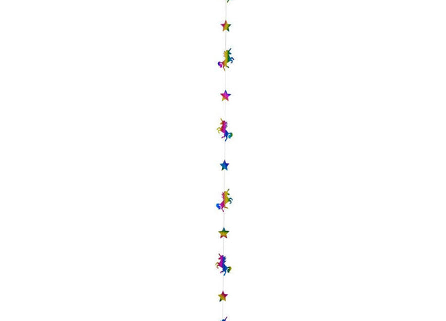 Unicorn Rainbow Mini Banner - SKU:97327 - UPC:749567973272 - Party Expo