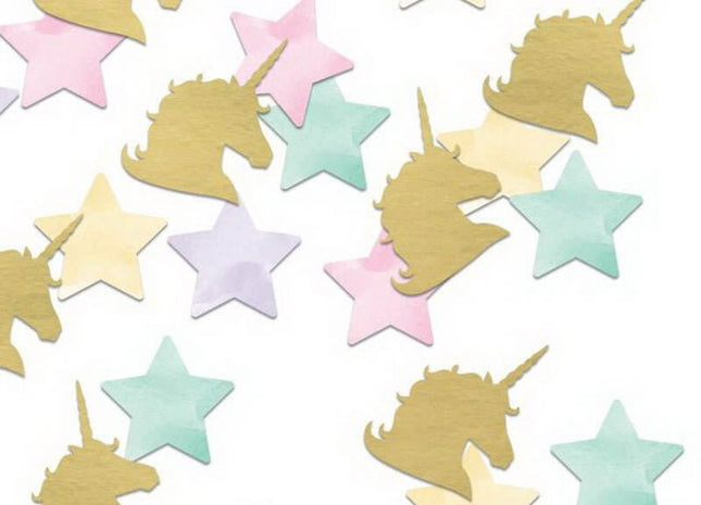 Unicorn Sparkle Confetti - SKU:339626 - UPC:039938615390 - Party Expo