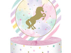 Unicorn Sparkle Foil HoneyComb Centerpiece - SKU:329310 - UPC:039938475116 - Party Expo