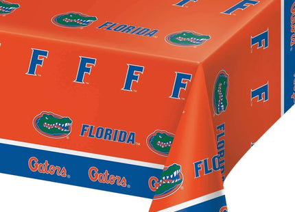 University of Florida Gators Plastic Tablecover - SKU:724698 - UPC:039938016036 - Party Expo
