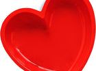 Valentine Red Heart Plastic Tray - SKU:050757 - UPC:073525056432 - Party Expo