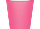 Value Candy Pink 9oz Cup - SKU:563042- - UPC:073525875880 - Party Expo