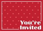 Value Class Red Invitation - SKU:317336- - UPC:039938327538 - Party Expo