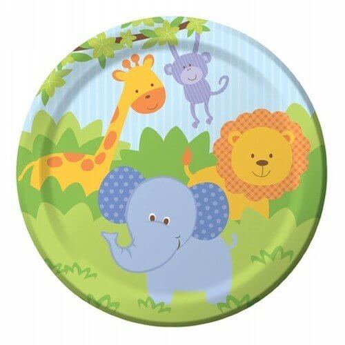 Value Forest Friends 7" Plate - SKU:415027- - UPC:039938122782 - Party Expo