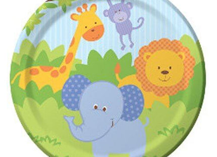 Value Forest Friends 9" Plate - SKU:425027- - UPC:039938122799 - Party Expo