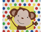 Value Fun Monkey Beverage Napkins - SKU:653439- - UPC:039938210380 - Party Expo