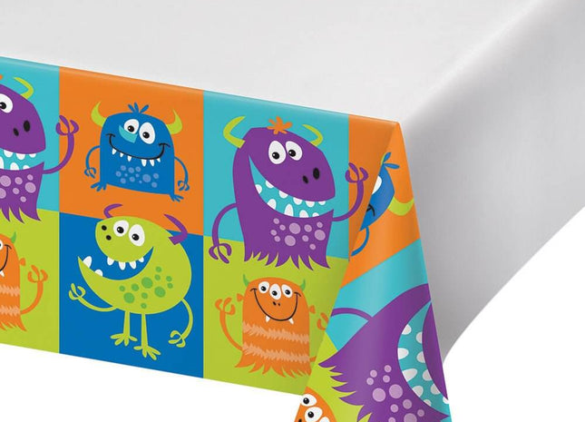 Value Fun Monsters Table Cover - SKU:331747- - UPC:039938503093 - Party Expo