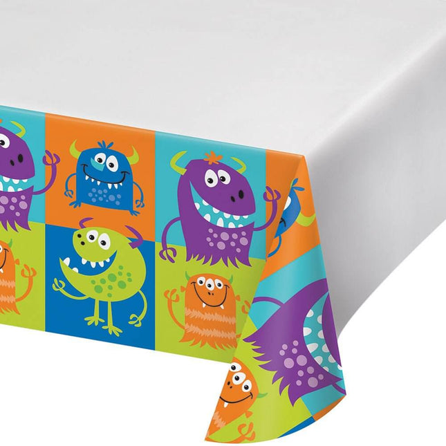 Value Fun Monsters Table Cover - SKU:331747- - UPC:039938503093 - Party Expo