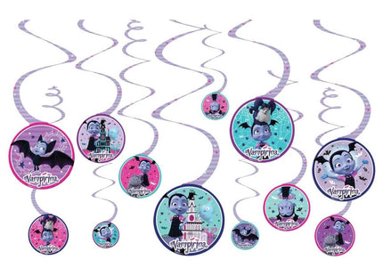 Vampirina Swirl Decorations - SKU:672208 - UPC:013051869755 - Party Expo