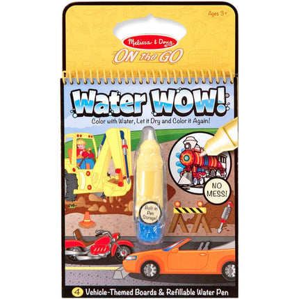 Water Wow! Vehicles - on the Go Travel Activity - SKU:5375 - UPC:000772053754 - Party Expo