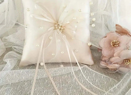 Wedding Pillow - Beige - SKU: - UPC:247790881697 - Party Expo