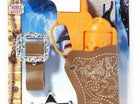 Western Cowboy Costume Vinyl Holster & Gun Set - SKU:60251 - UPC:721773602511 - Party Expo