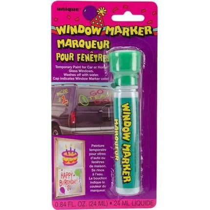 Window Marker-Green - Party Expo