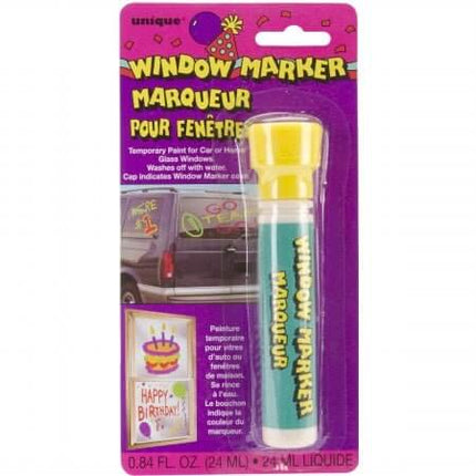 Window Marker-Yellow - SKU:91363 - UPC:011179913633 - Party Expo