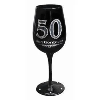 Wine Goblets 50" Black Party Expo  