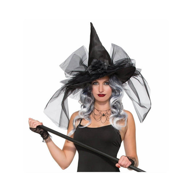 Witch Hat - Adults - SKU:76625 - UPC:721773766251 - Party Expo
