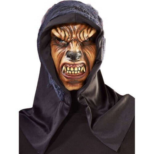 Wolf Mask with Hood - SKU:73509 - UPC:721773735097 - Party Expo