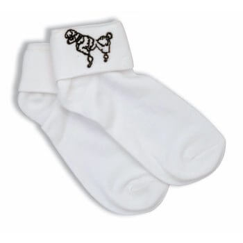 Women's Poodle Socks - SKU:40194 - UPC:721773401947 - Party Expo