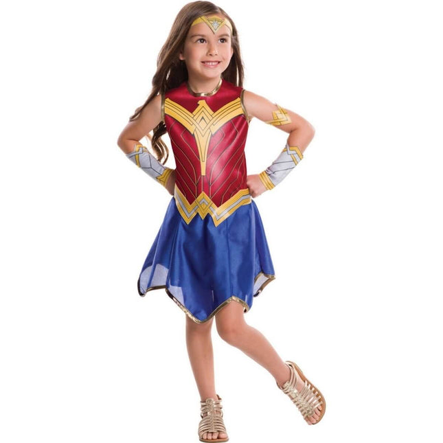 Wonder Woman - Child Costume - Medium - SKU:640066M - UPC:883028236992 - Party Expo
