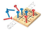 Wooden Tic-Tac-Toe Game - SKU:GA-WOOTI - UPC:097138612120 - Party Expo