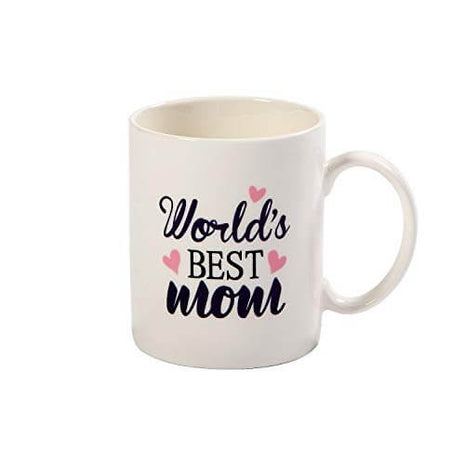 World's Best Mom Coffee Mug - SKU:3L-13971253 - UPC:195130094637 - Party Expo