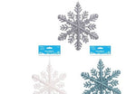 Glitter Snowflake Decoration (1ct) - SKU:XO3195 - UPC:677916863342 - Party Expo