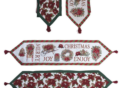 Christmas Table Runner (1ct) - SKU:XO1006 - UPC:677916868118 - Party Expo