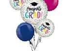 Yay Grad Foil Balloon Bouquet - SKU:95906 - UPC:026635395731 - Party Expo