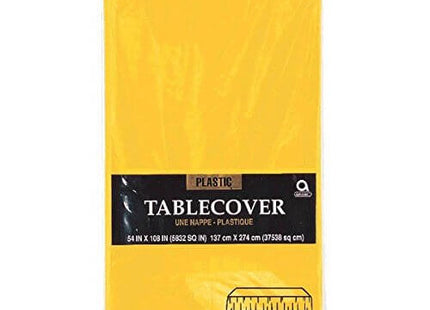 Yellow Sunshine Table Cover 54 X 108 - SKU: - UPC:048419948230 - Party Expo