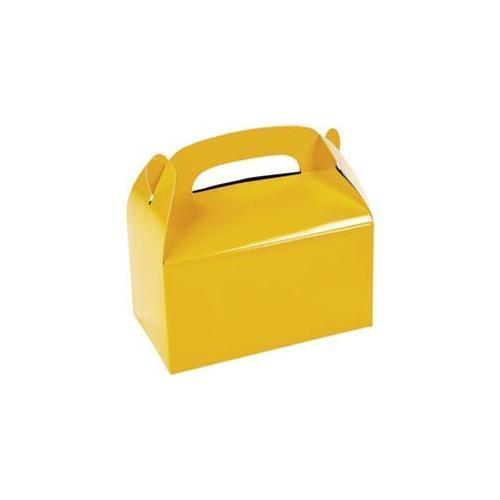 Yellow Treat Boxes ( 6 count) - SKU:33596 - UPC:886102080832 - Party Expo