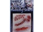 Zombie Bloody Scars (4 pcs) - SKU:66080 - UPC:721773660801 - Party Expo