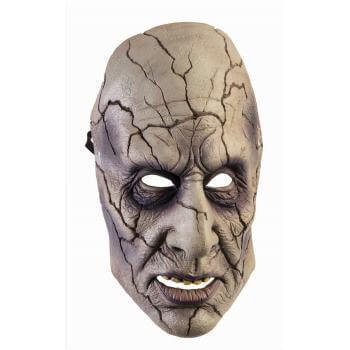 Zombie Cracked Frontal Mask - SKU:78984 - UPC:721773789847 - Party Expo