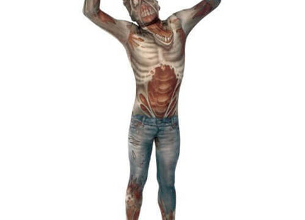 Zombie Morphsuit Adult Monster Costume- Large - SKU:78-0160L - UPC:887513005568 - Party Expo